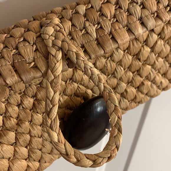 Natural Fiber Envelope Cross shoulder bag - Picture 8 of 9